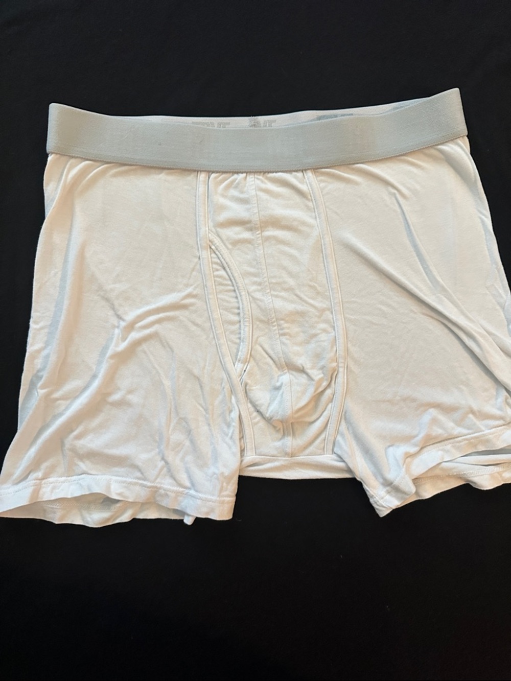 Frye White Men's Boxer Briefs with Stretch Waistband.